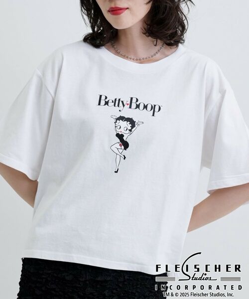 GALLEST / ギャレスト Tシャツ | 【Betty Boop(TM)】センタープリントワイドTシャツ | 詳細7