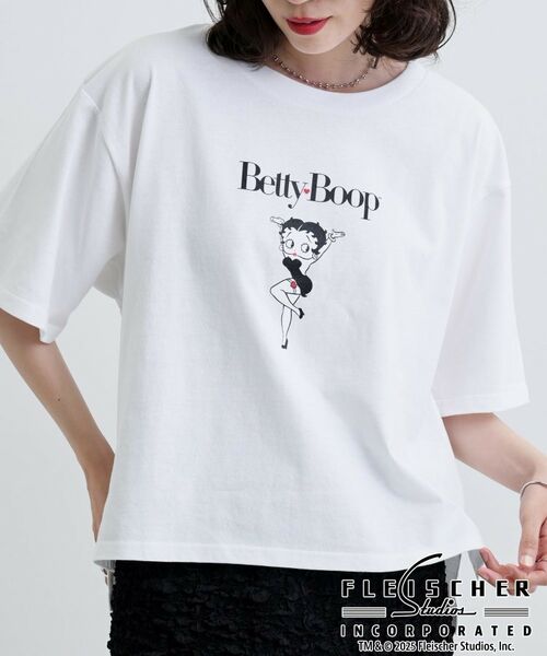 GALLEST / ギャレスト Tシャツ | 【Betty Boop(TM)】センタープリントワイドTシャツ | 詳細8