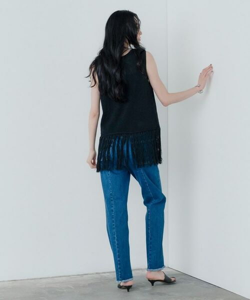 GALLEST / ギャレスト ニット・セーター | スリーブレスフリンジニット | 詳細11