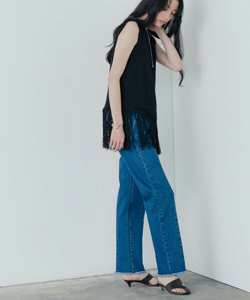 GALLEST / ギャレスト ニット・セーター | スリーブレスフリンジニット | 詳細12