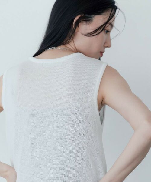 GALLEST / ギャレスト ニット・セーター | スリーブレスフリンジニット | 詳細8