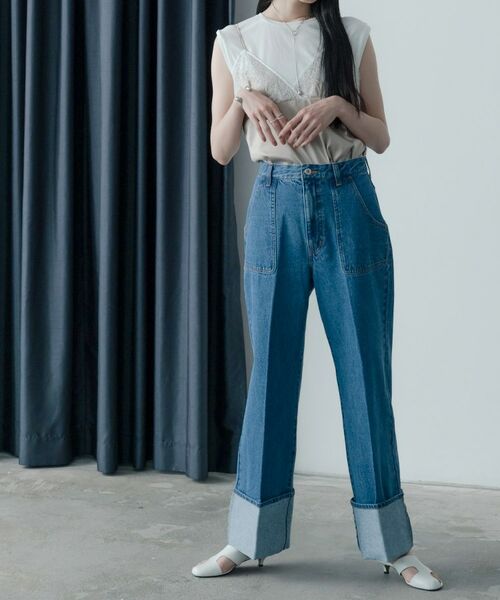 GALLEST / ギャレスト デニムパンツ | ロールアップデニム | 詳細12