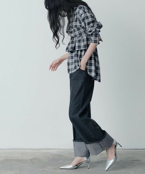 GALLEST / ギャレスト キャミソール・チューブトップ | オンブレチェックビスチェ | 詳細3