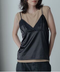 GALLEST / ギャレスト カットソー | キャミセットカットソー