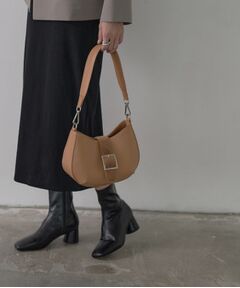 GALLEST / ギャレスト ショルダーバッグ | バックルムーンバッグ