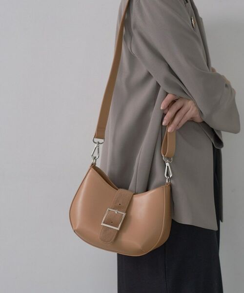 GALLEST / ギャレスト ショルダーバッグ | バックルムーンバッグ | 詳細2