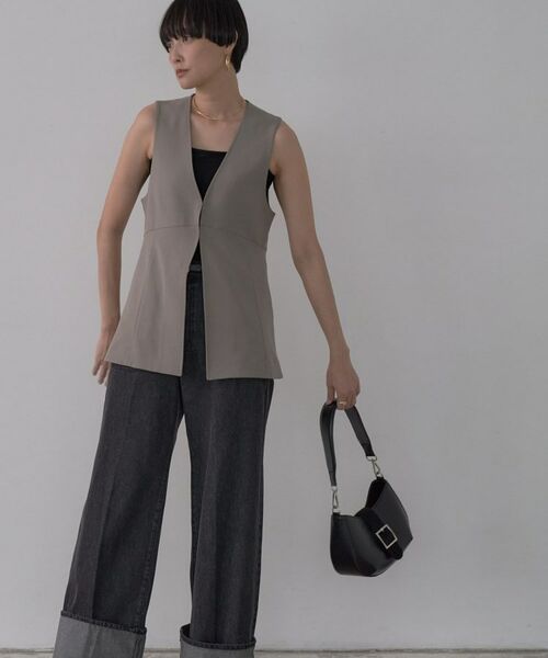 GALLEST / ギャレスト ショルダーバッグ | バックルムーンバッグ | 詳細4