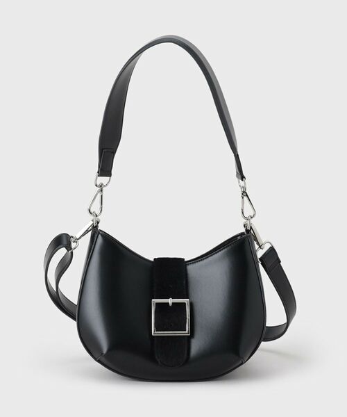 GALLEST / ギャレスト ショルダーバッグ | バックルムーンバッグ | 詳細5