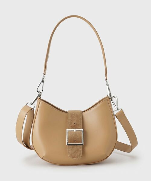 GALLEST / ギャレスト ショルダーバッグ | バックルムーンバッグ | 詳細6