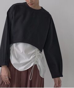 GALLEST / ギャレスト スウェット | レイヤードダンボールスウェット