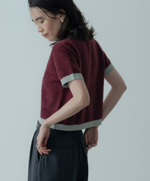 GALLEST / ギャレスト ニット・セーター | バイカラーポロニット | 詳細13