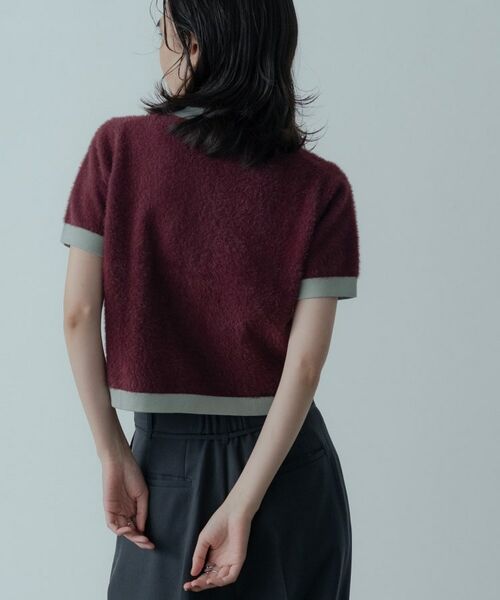 GALLEST / ギャレスト ニット・セーター | バイカラーポロニット | 詳細14
