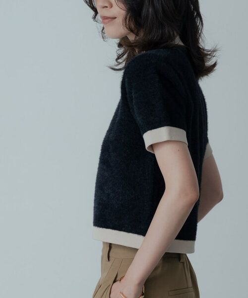 GALLEST / ギャレスト ニット・セーター | バイカラーポロニット | 詳細6