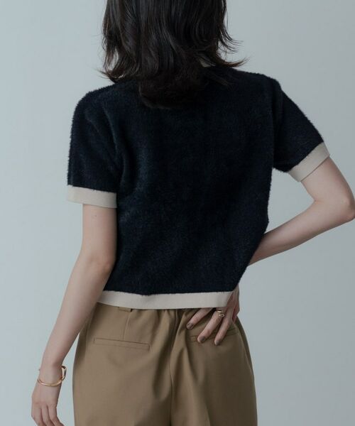 GALLEST / ギャレスト ニット・セーター | バイカラーポロニット | 詳細7