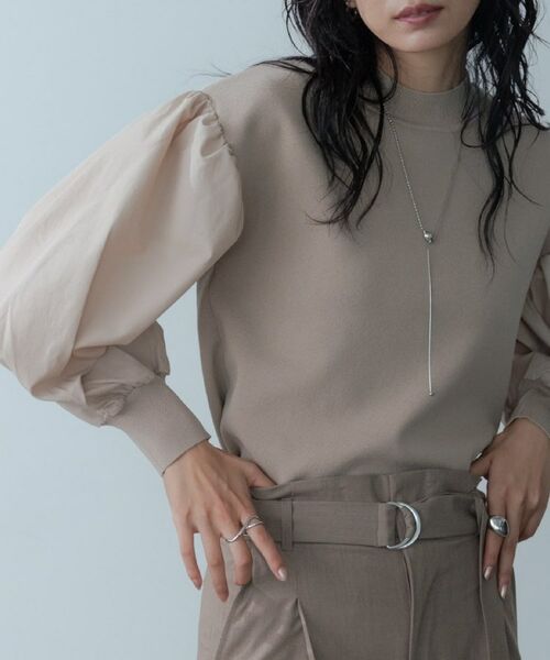 GALLEST / ギャレスト ニット・セーター | ファブリックフォルムスリーブニット | 詳細6