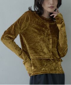 GALLEST / ギャレスト その他トップス | チュールベロアアンサンブル