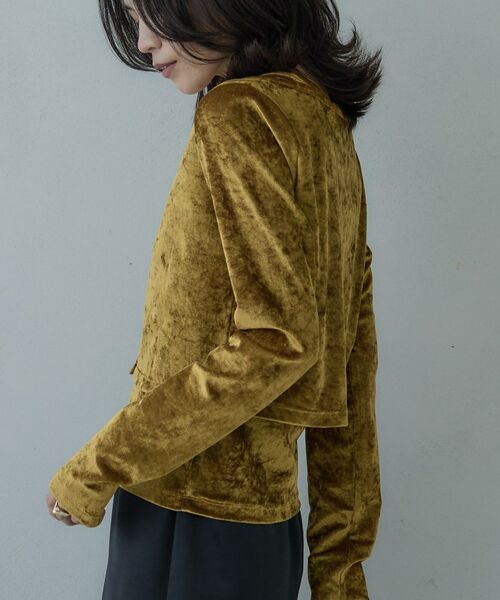 GALLEST / ギャレスト その他トップス | チュールベロアアンサンブル | 詳細15