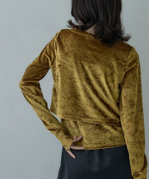 GALLEST / ギャレスト その他トップス | チュールベロアアンサンブル | 詳細16