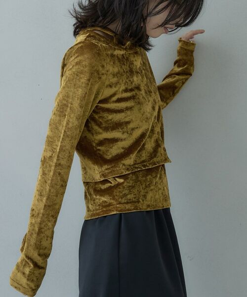 GALLEST / ギャレスト その他トップス | チュールベロアアンサンブル | 詳細17