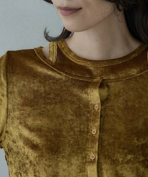 GALLEST / ギャレスト その他トップス | チュールベロアアンサンブル | 詳細18