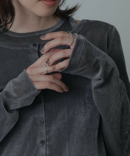 GALLEST / ギャレスト その他トップス | チュールベロアアンサンブル | 詳細4