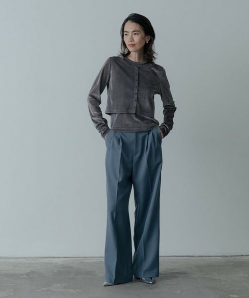 GALLEST / ギャレスト その他トップス | チュールベロアアンサンブル | 詳細5