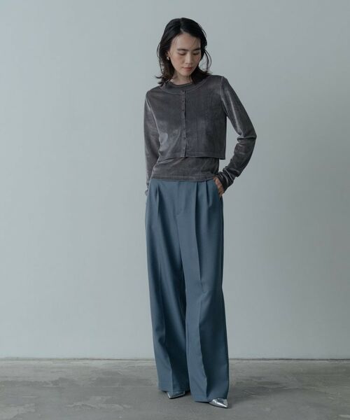 GALLEST / ギャレスト その他トップス | チュールベロアアンサンブル | 詳細6