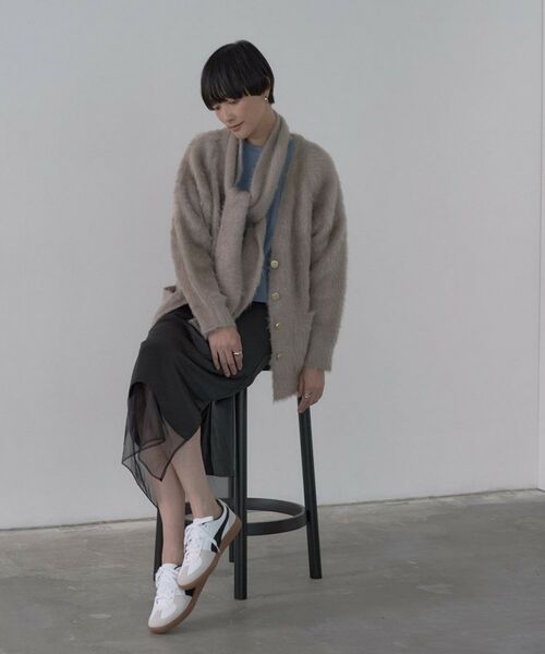 GALLEST / ギャレスト カーディガン・ボレロ | オーバーサイズVネックカーディガン | 詳細5