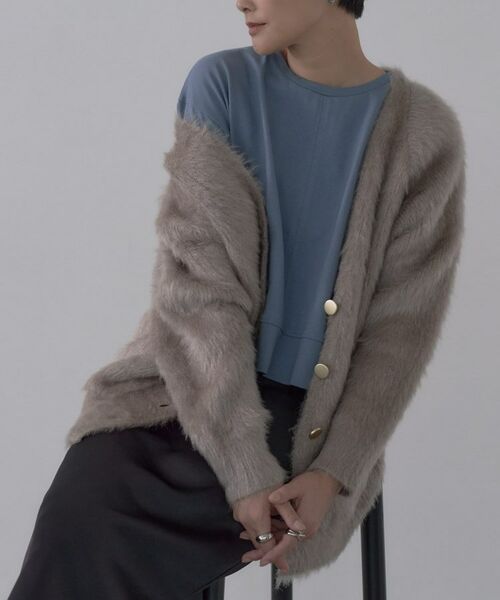 GALLEST / ギャレスト カーディガン・ボレロ | オーバーサイズVネックカーディガン | 詳細6