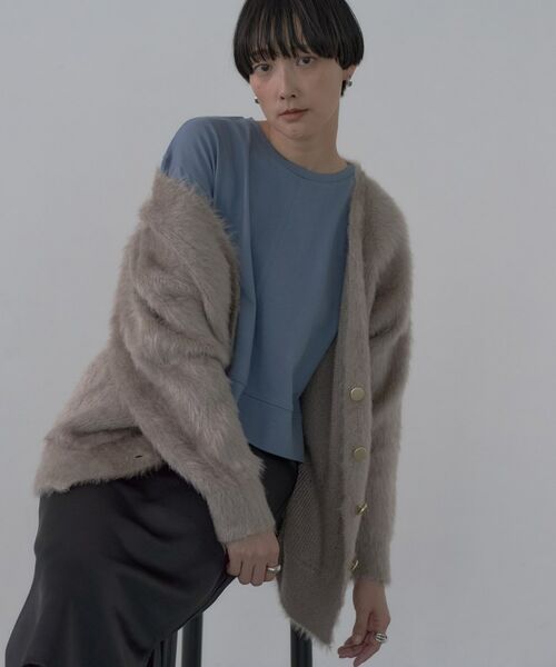 GALLEST / ギャレスト カーディガン・ボレロ | オーバーサイズVネックカーディガン | 詳細7