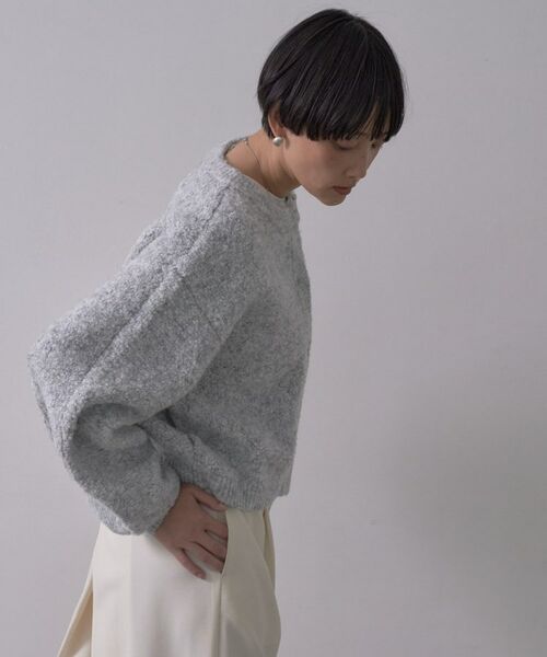 GALLEST / ギャレスト カーディガン・ボレロ | ブークレカーディガン | 詳細16