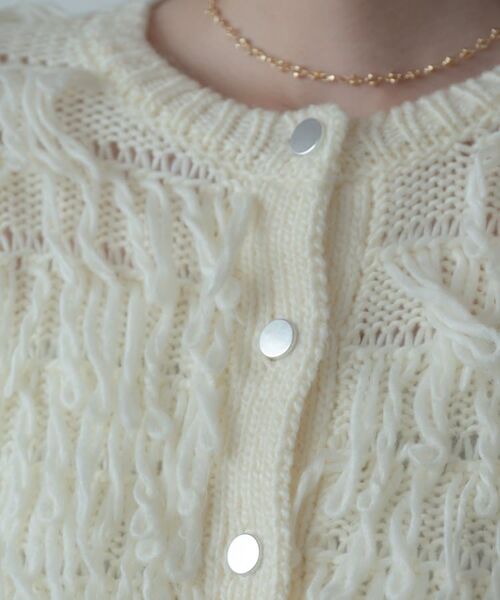 GALLEST / ギャレスト カーディガン・ボレロ | クロップドループカーディガン | 詳細11