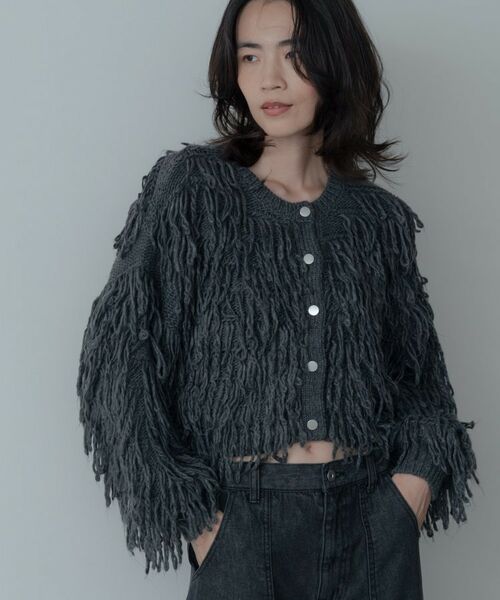 GALLEST / ギャレスト カーディガン・ボレロ | クロップドループカーディガン | 詳細17