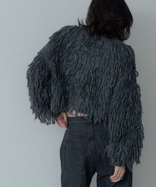 GALLEST / ギャレスト カーディガン・ボレロ | クロップドループカーディガン | 詳細19