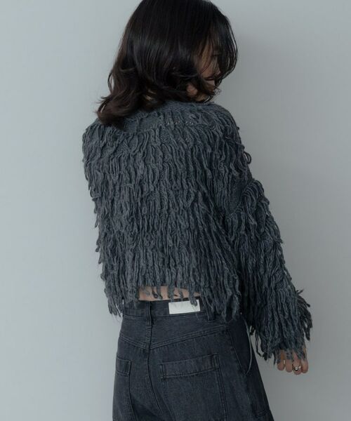 GALLEST / ギャレスト カーディガン・ボレロ | クロップドループカーディガン | 詳細20