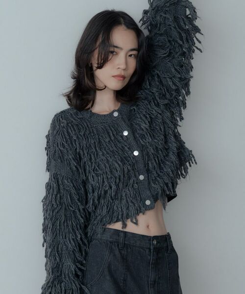 GALLEST / ギャレスト カーディガン・ボレロ | クロップドループカーディガン | 詳細21