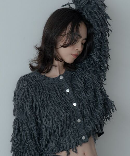 GALLEST / ギャレスト カーディガン・ボレロ | クロップドループカーディガン | 詳細22