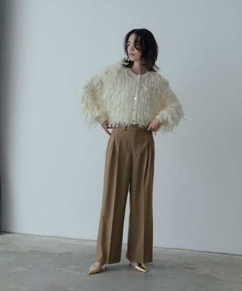 GALLEST / ギャレスト カーディガン・ボレロ | クロップドループカーディガン | 詳細3