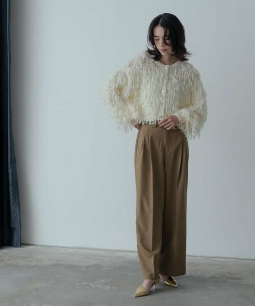 GALLEST / ギャレスト カーディガン・ボレロ | クロップドループカーディガン | 詳細4