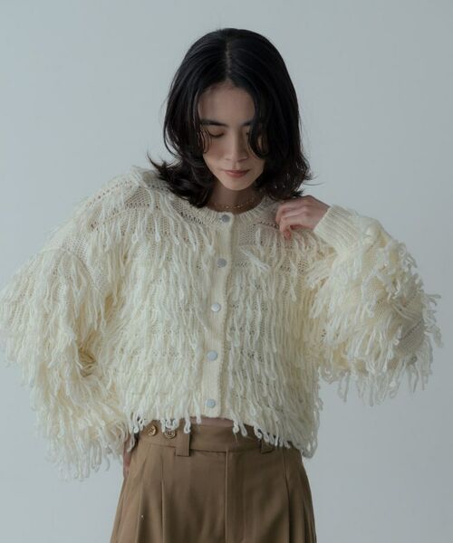 GALLEST / ギャレスト カーディガン・ボレロ | クロップドループカーディガン | 詳細6