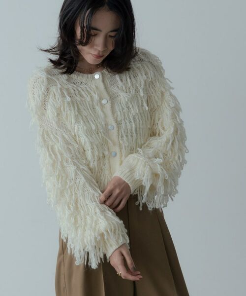 GALLEST / ギャレスト カーディガン・ボレロ | クロップドループカーディガン | 詳細7