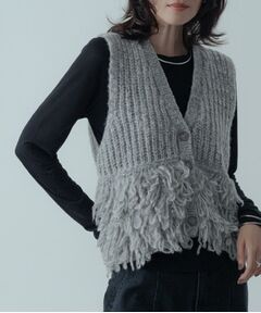 GALLEST / ギャレスト ニット・セーター | Vネックループニットベスト