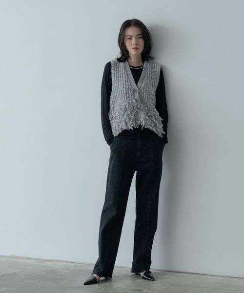 GALLEST / ギャレスト ニット・セーター | Vネックループニットベスト | 詳細1
