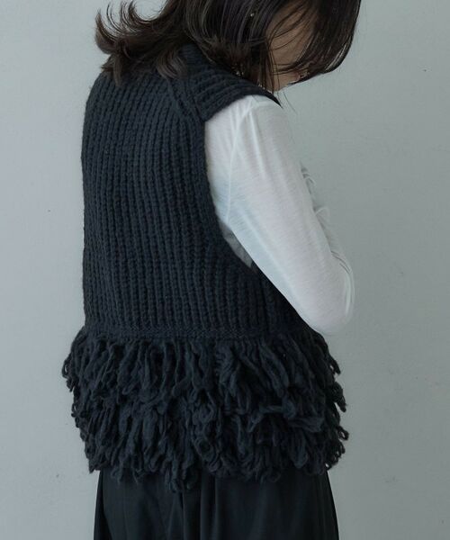 GALLEST / ギャレスト ニット・セーター | Vネックループニットベスト | 詳細10