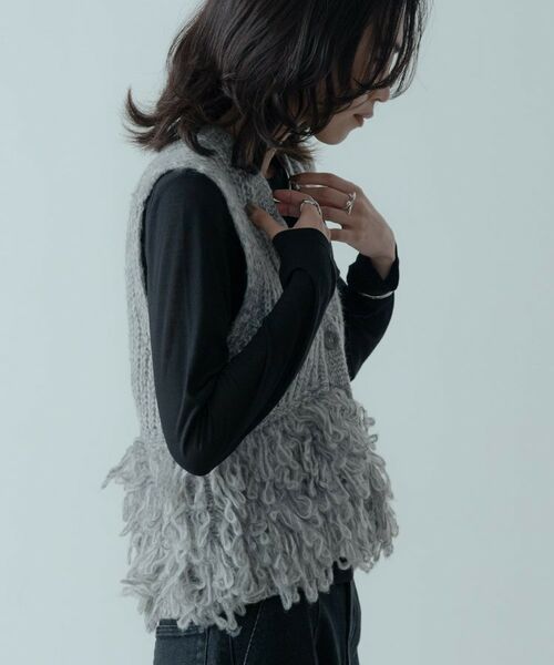 GALLEST / ギャレスト ニット・セーター | Vネックループニットベスト | 詳細5