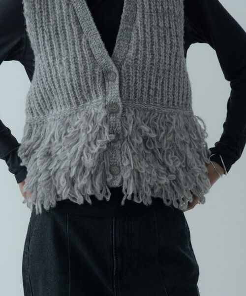 GALLEST / ギャレスト ニット・セーター | Vネックループニットベスト | 詳細6
