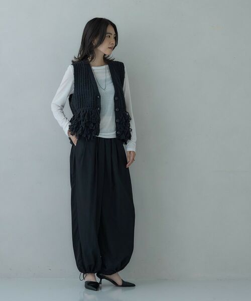 GALLEST / ギャレスト ニット・セーター | Vネックループニットベスト | 詳細8