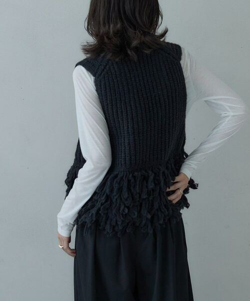 GALLEST / ギャレスト ニット・セーター | Vネックループニットベスト | 詳細9