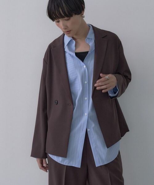 GALLEST / ギャレスト テーラードジャケット | Comfy SET UP｜ダブルブレストイージージャケット【セットアップ対応】 | 詳細11