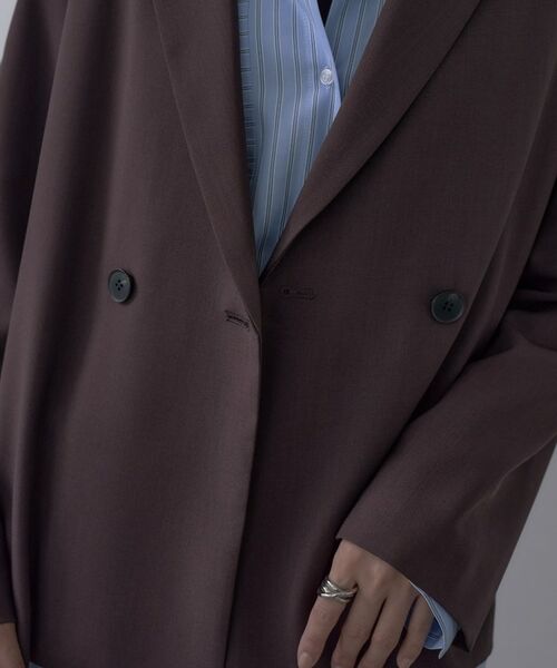 GALLEST / ギャレスト テーラードジャケット | Comfy SET UP｜ダブルブレストイージージャケット【セットアップ対応】 | 詳細14